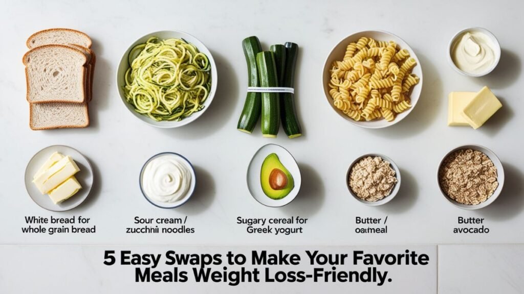 5 Easy Swaps to Make Your Favorite Meals Weight Loss-Friendly